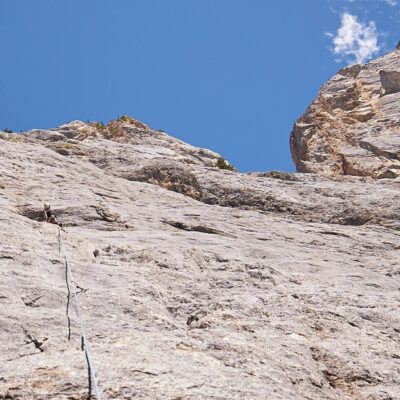 19 dlzkova cesta Goat v Marble Canyon.